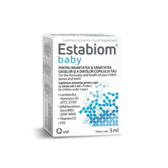Estabiom baby picături, 5 ml