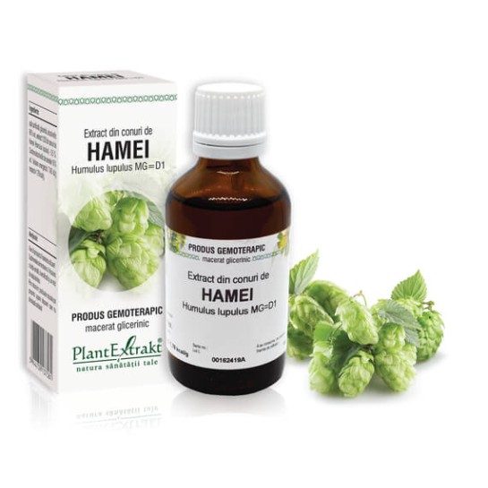 Extract conuri de hamei (Humulus Lupulus) 50ml, PlantExtrakt