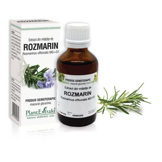 Extract mlădite rozmarin (Rosmarinus officinalis) 50ml, PlantExtrakt
