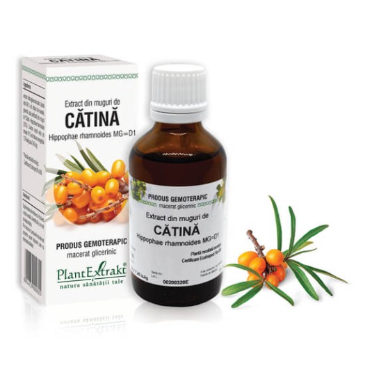 Extract muguri cătină albă (Hippophae rhamnoides) 50ml, PlantExtrakt