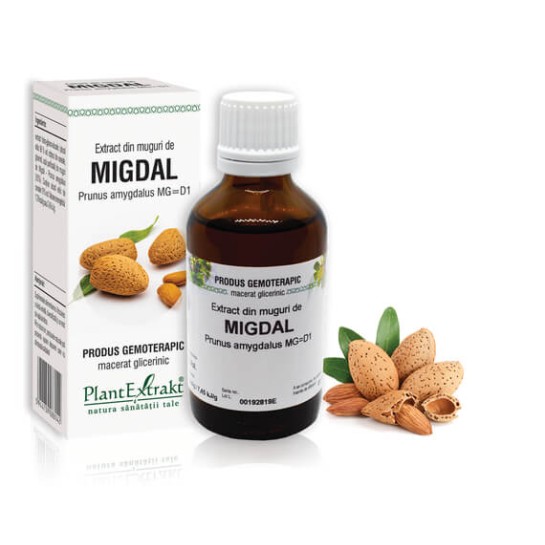 Extract muguri migdal (Prunus amygdalus) 50ml, PlantExtrakt
