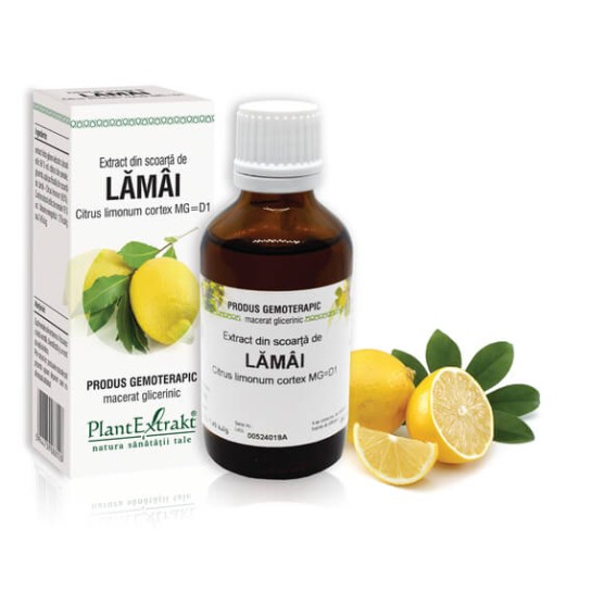 Extract scoarta de lamai (Citrus limonum cortex) 50ml, PlantExtrakt