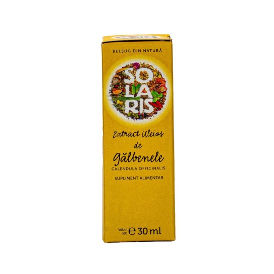Extract uleios de gălbenele 30ml Solaris