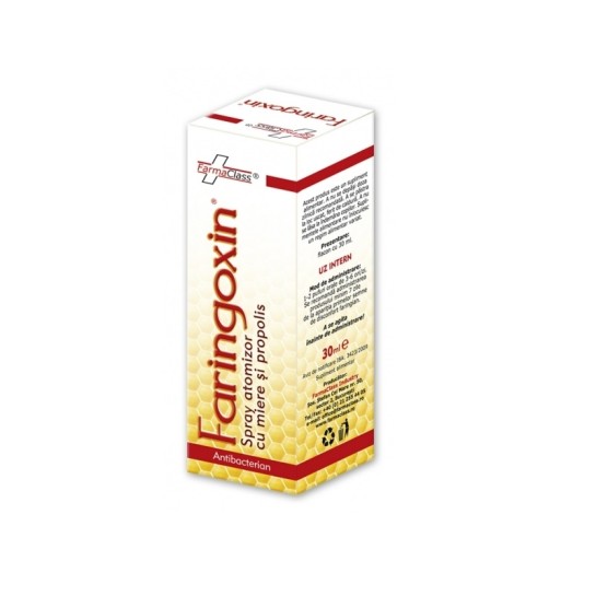 Faringoxin spray miere & propolis 30ml, FarmaClass