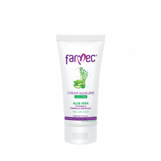            Farmec crema ingrijire calcaie aloe vera 100ml