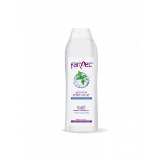   Farmec sampon fortifiant cu urzică si vitamina e 400ml 