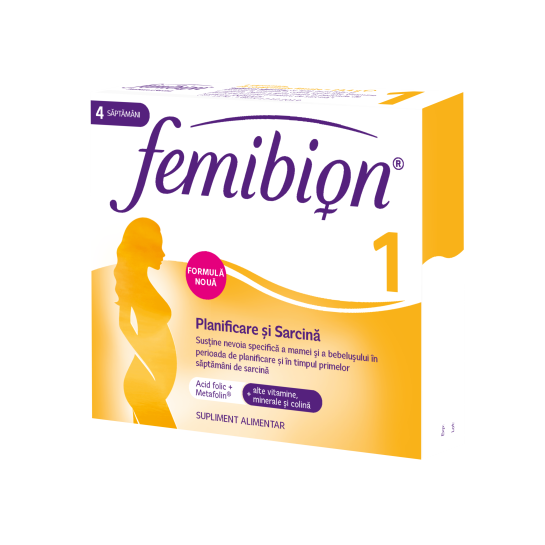 Femibion® 1 - Planificare si Sarcină, 28 comprimate