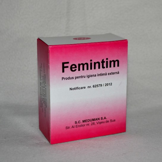 Femintim, pulbere, 12 plicuri, Meduman