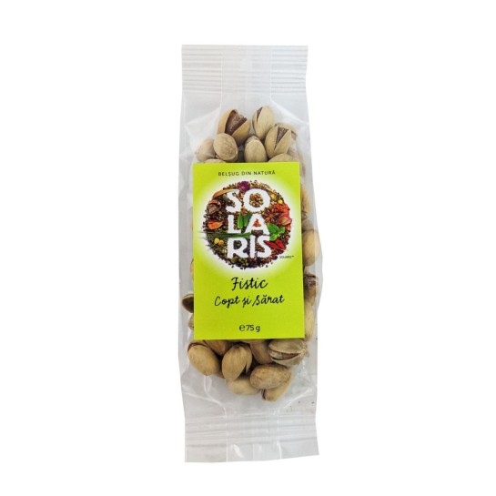 Fistic copt si sărat 75g Solaris