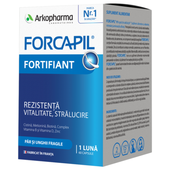 Forcapil Arko par si unghii, 60 capsule