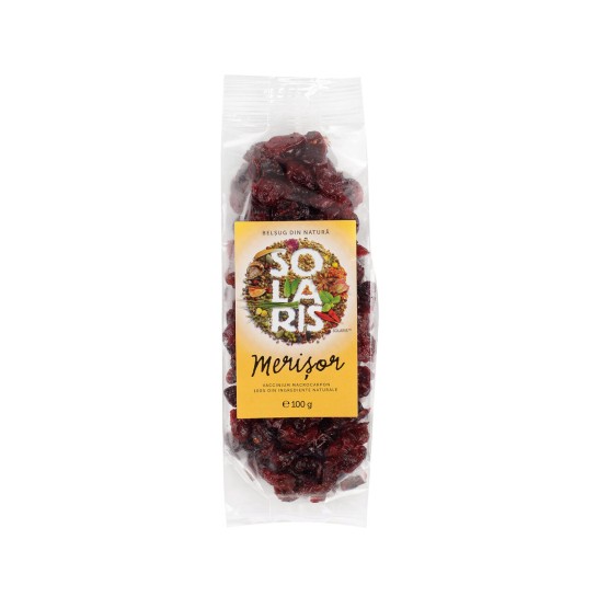 Fructe uscate merisor 100g Solaris