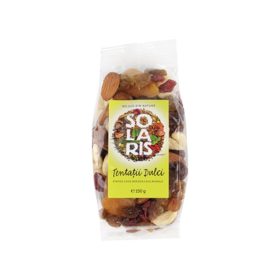 Fructe uscate tentatii dulci 150gr Solaris
