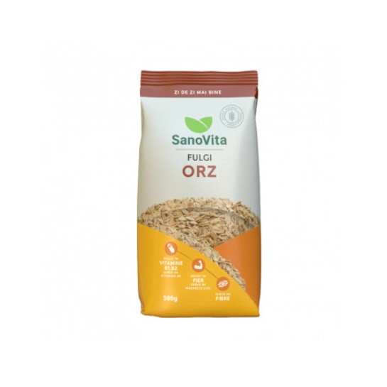 Fulgi de orz 500g, SanoVita