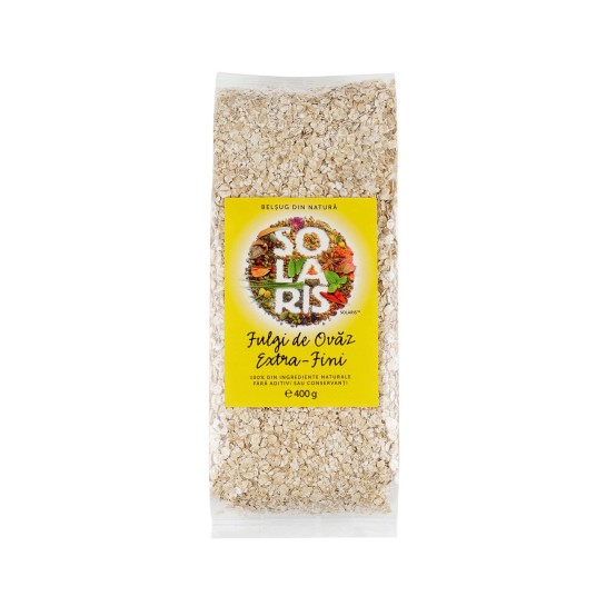 Fulgi de ovăz extra fini 400g Solaris