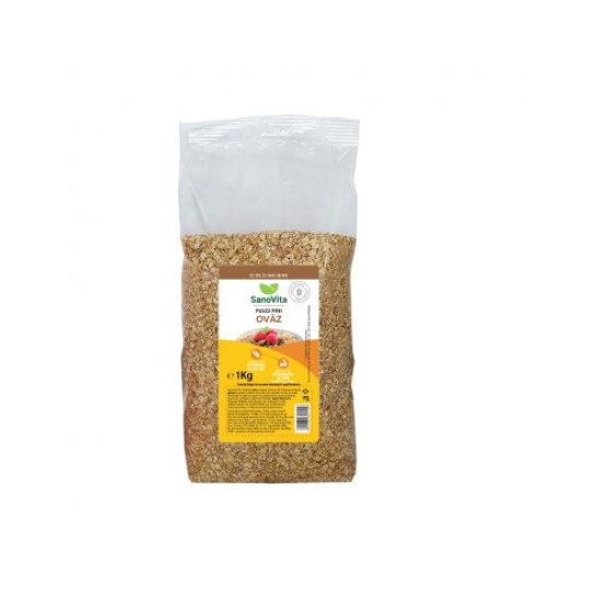 Fulgi de ovăz fini 1kg, SanoVita
