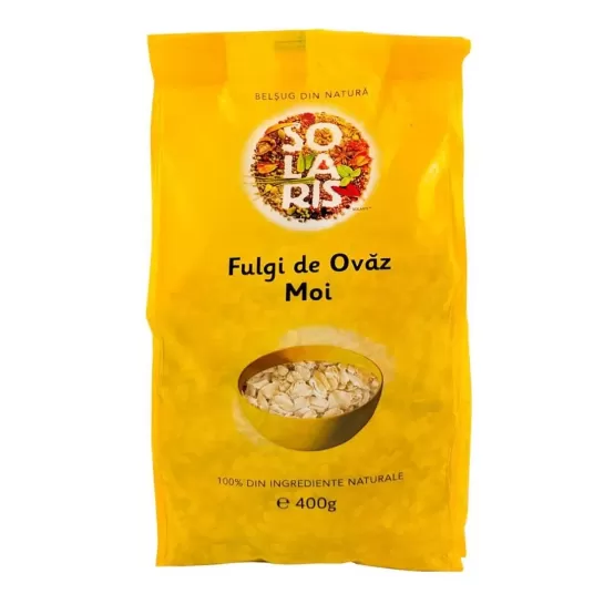 Fulgi de ovăz moi 400g Solaris