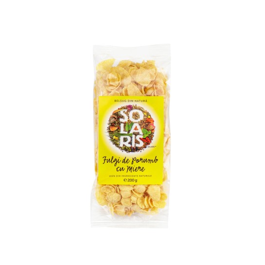 Fulgi de porumb cu miere 200g Solaris