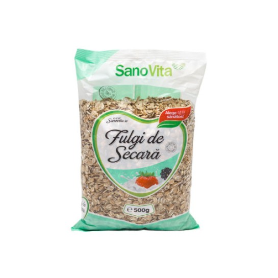 Fulgi de secară 500g, SanoVita