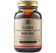 Gaba 500 mg, 50 capsule, Solgar