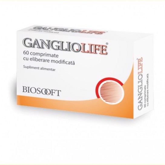 Gangliolife, 60 comprimate, Biosooft