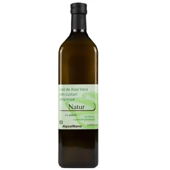 Gel Organic de Aloe Vera Natur 1L Aghoras