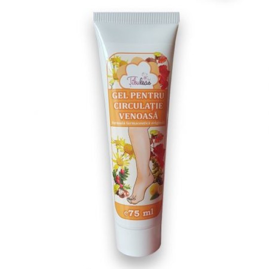 Gel pentru circulatie venoasă, 75ml, Tibuleac Plant