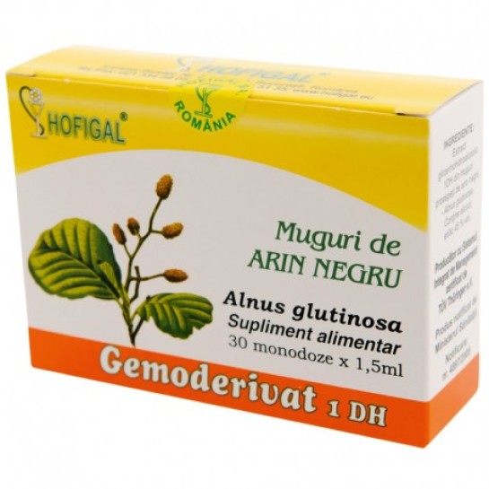 Gemoderivat arin negru muguri, 30 doze, Hofigal