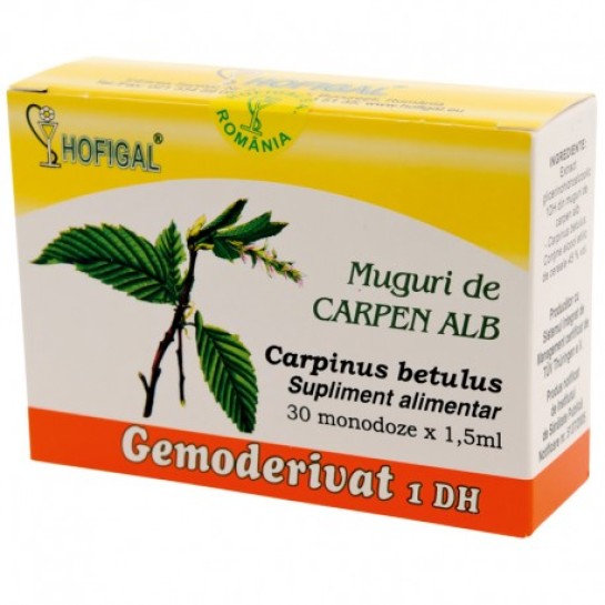 Gemoderivat carpen alb muguri, 30 doze, Hofigal