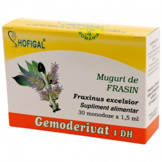 Gemoderivat frasin muguri, 30 doze, Hofigal