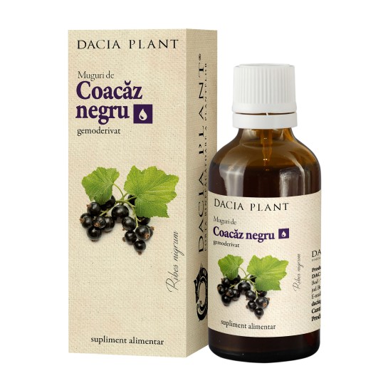 Gemoderivat muguri coacăz negru, 50ml, Dacia Plant