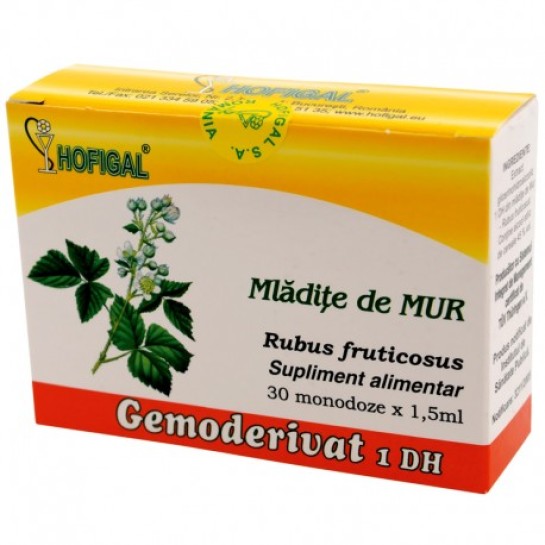 Gemoderivat mur mlădite, 30 doze, Hofigal