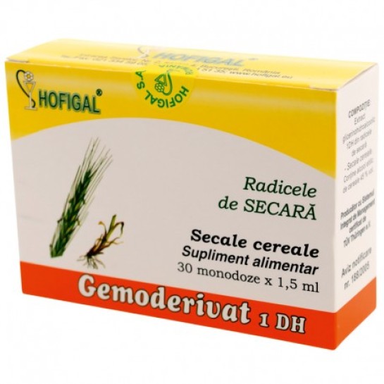 Gemoderivat radicele secară, 30 doze, Hofigal
