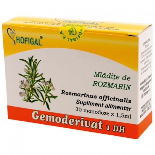 Gemoderivat rozmarin mlădite, 30 doze, Hofigal