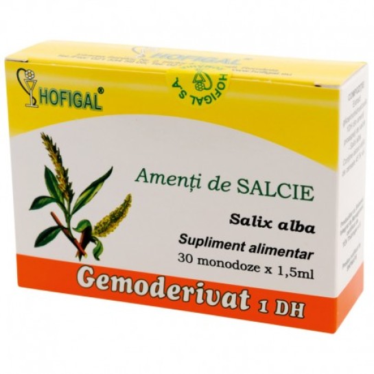 Gemoderivat salcie amenti, 30 doze, Hofigal