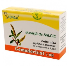 Gemoderivat salcie scoarta , 30 doze, Hofigal