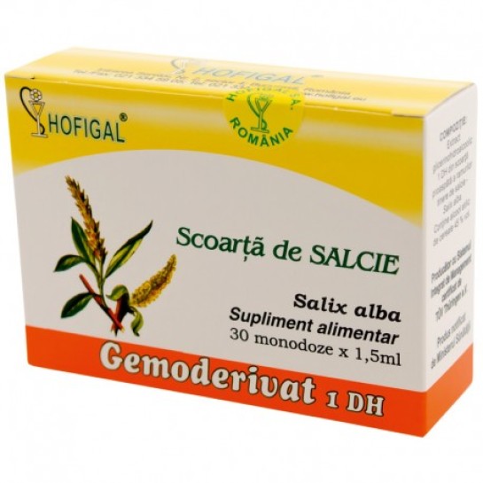 Gemoderivat salcie scoartă , 30 doze, Hofigal