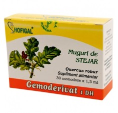 Gemoderivat stejar muguri, 30 doze, Hofigal