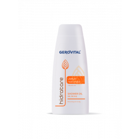Gerovital, Gel de dus uleiuri naturale 400ml 