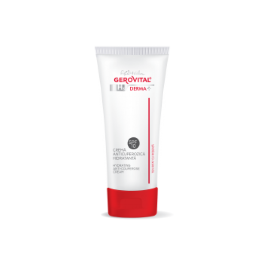               Gerovital h3 Derma+ ,Crema anticuperozica hidratanta Spf10 50ml