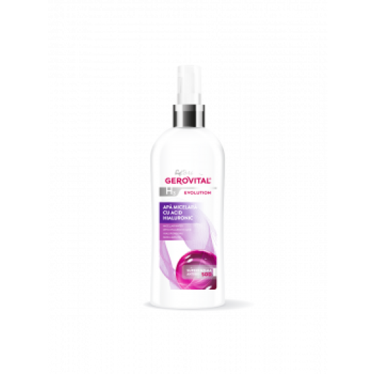       Gerovital h3 Evolution, Apa micelară cu acid hialuronic 150ml 