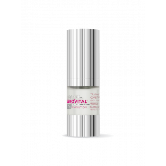        Gerovital h3 Evolution, Tratament corector riduri ochi, buze, frunte 15ml