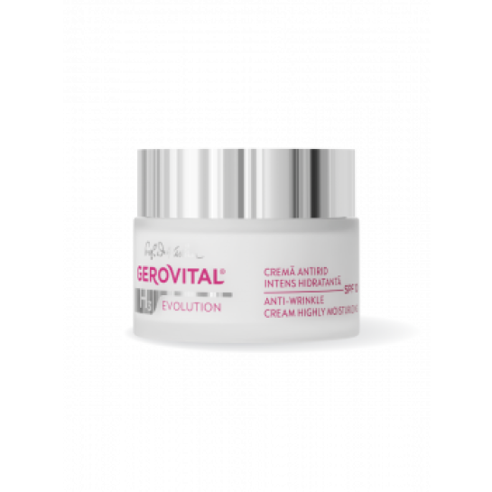        Gerovital h3 Evolution,Crema antirid intens hidratanta Spf10 50ml 