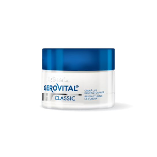 Gerovital H3 clasic, crema lift restructuranta de noapte 50ml 