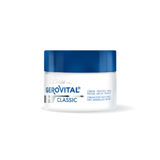 Gerovital H3 clasic, Crema pentru ten matur, uscat, ridat 50ml 