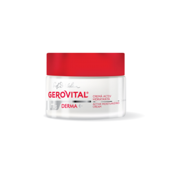      Gerovital h3Derma+ ,Crema activ hidratanta 24h 50ml 