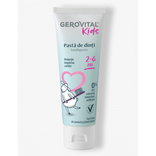 Gerovital Kids, Pastă de Dinti pentru copii 50ml