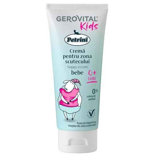 Gerovital Kids, petrini cremă zona scutec, 100ml, Farmec