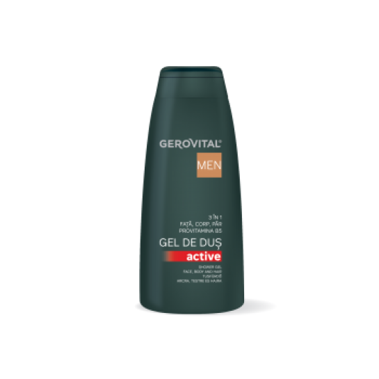          Gerovital Men ,Gel de dus active 3in1 400ml
