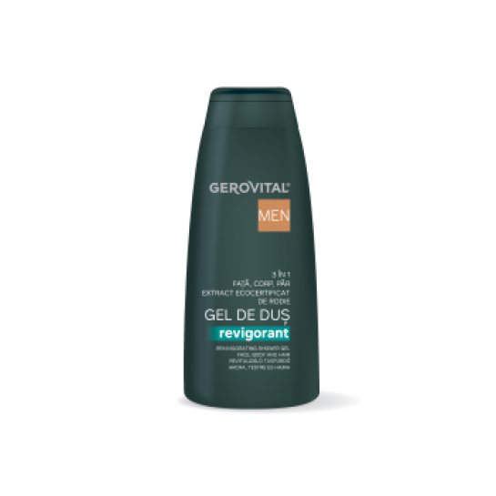    Gerovital Men ,Gel de dus revigorant 3in1 400ml 