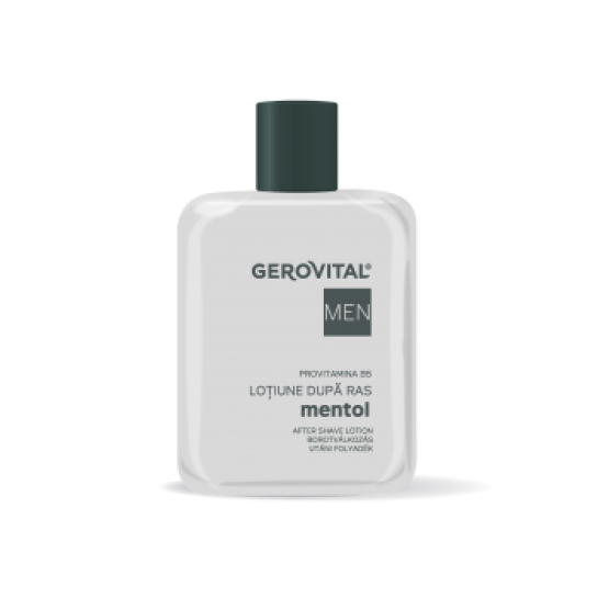        Gerovital Men, Lotiune dupa ras mentol 100ml